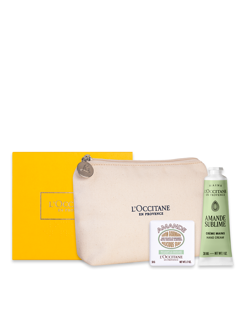 Lembran&ccedil;a Amande Sublime: Sabonete e Creme de M&atilde;os (Am&ecirc;ndoa), , large